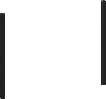 NEFF ZC045DY0 - Flex Design Kit, 45 cm, Deep black, für einen einzelnen Kaffeevollautomaten